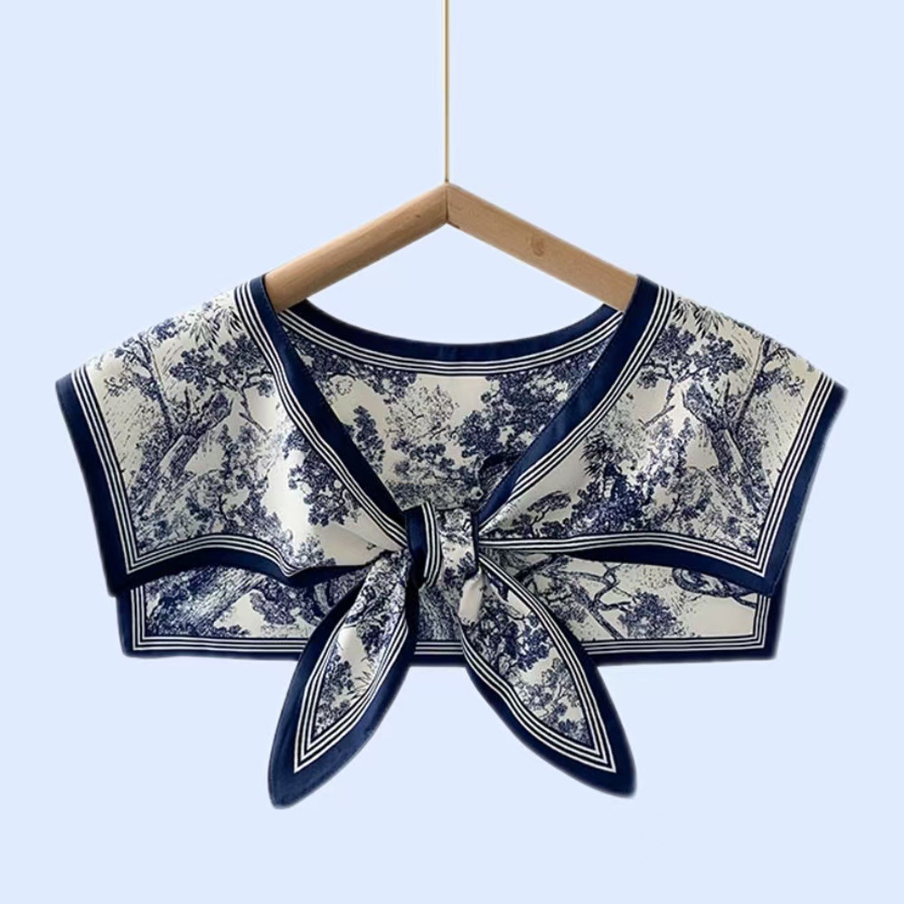 Pañuelo de Seda Versátil para  - Blouse Off Shoulder reseña y precio
