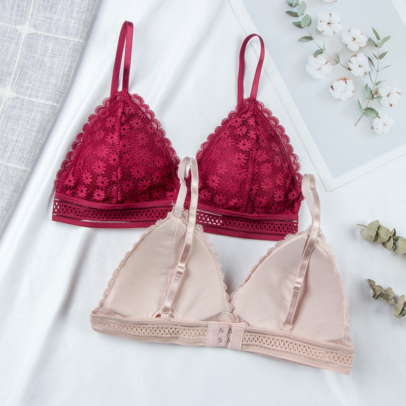 Sujetador de encaje Floral Sex - Bralette Triangle Set reseña y precio
