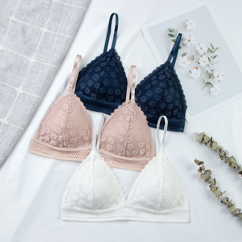 Sujetador de encaje Floral Sex - Bralette Triangle Set reseña y precio